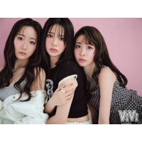FRUITS ZIPPER鎮西寿々歌＆櫻井優衣＆真中まな、話題のコスメで大人っぽく！アンニュイな可愛さを表現