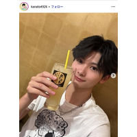 「今日好き」河村叶翔、ダウンパーマショットに反響「イケメンすぎる」「似合ってる」