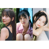 “Seventeenモデル”河村ここあ・宮迫翠月・小國舞羽「週プレ」登場 制服姿で透明感放つ