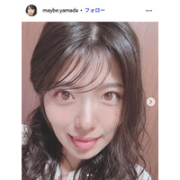 「水ダウ」山田かな、胸元開きトップスでの自撮りに反響「火照ってて可愛い」「セクシー」