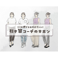大人のシンプルコーデ。オシャレと普通の境界線とは。〈引き算コーデのキホン〉【前編】