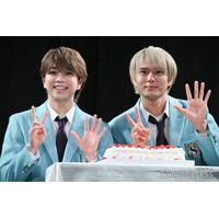 M!LK塩崎太智＆加藤大悟、バースデーサプライズに笑顔 25歳の抱負は？【タクミくんシリーズ】