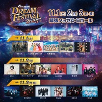 テレ朝「ドリフェス2025」WEST.・乃木坂46・HANAら出演アーティスト第2弾発表【一覧】