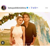 「シャッフルアイランド」かつよし＆フィーナカップル、密着動画公開 交際近況報告に「幸せ全開」「美男美女すぎる」の声