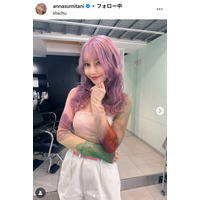 レイザーラモンHGの妻・住谷杏奈、レザーミニスカで美脚披露「憧れのスタイル」「黒が似合う」の声