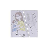 寝静まった夜、何度もインターホンが鳴る。夫の出張中、悪意のある嫌がらせを受ける【不明確な悪意～引っ越し先はママ友地獄～１ #５】