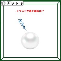 クイズです！「イラストが表す国名は？」丸い球はどうしていますか？【難易度LV２.・甘口】