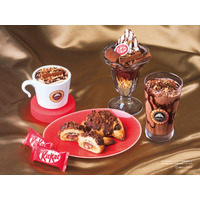 サンマルクカフェ×キットカット、初コラボ決定 期間限定メニュー4品登場