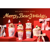 ベアサンタが可愛すぎるクレープに！ジェラピケカフェのホリデーフェア「Merry Bear HOLIDAY」11月27日開催