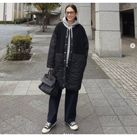 着回し力で選ぶならノーカーラーアウター。ゆったりめに着こなして【40代の毎日コーデ】