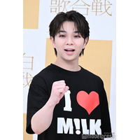 【紅白本番】M!LK塩崎太智、人気芸人らと張り合う姿が話題「シンメだった」「さすが塩崎プロ」