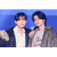 aoen優樹＆輝、ペアでランウェイ登場 スラリスタイル際立つウォーキング【TGCしずおか2026】