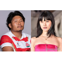 ラグビー稲垣啓太選手の妻・貴子、セレモニーでの夫婦ショット公開「本当にお似合い」「素敵なオーラ溢れてる」と反響