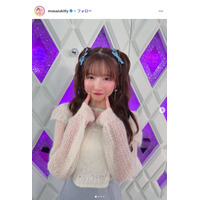 大食い女王・もえのあずき、ミニスカコーデで香港ディズニー満喫「美脚に釘付け」「世界観に馴染んでる」の声