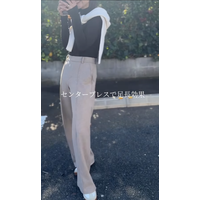 ユニクロの神パンツでスタイルアップ。スニーカーでもきれいめが叶う冬の最旬カジュアル【40代の毎日コーデ】