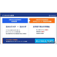 【大学受験】活水女子大、校名変更＆共学化へ…大学改革