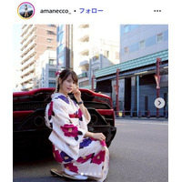 “超高級車を次々購入”車好き美女YouTuber、新たな1台が話題「凄すぎ」「かっこいい色」