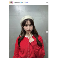 元AKB48メンバー「お腹出しても寒くない季節になってきた」美ウエストチラ見せコーデに反響「色っぽくて可愛い」「着こなし方が素敵」