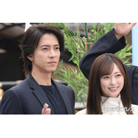 山下智久・福原遥・泉里香ら神田明神に降臨 映画「正直不動産」ヒット祈願地鎮祭でキャスト豪華集結