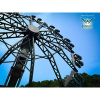 ジャングリア沖縄に新ライド「やんばるトルネード」4月29日誕生 自然の中で逆さまになる爽快絶叫体験