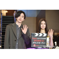 なにわ男子・道枝駿佑、映画館ではブラックコーヒー派「大人！」生見愛瑠が感心 新オープンのTOHOシネマズ大井町に登場【君が最後に遺した歌】