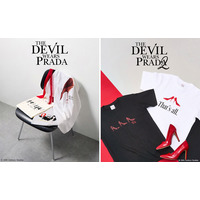 赤いハイヒールのTシャツも『プラダを着た悪魔』＆『プラダを着た悪魔2』限定アパレルがPLAZAに登場
