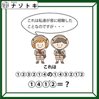 クイズです！「昔、経験したことなのですが……」このイラストから言葉を導きましょう【難易度LV３.・中辛】