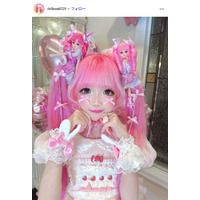 “小学生姫ギャル”りりぴ「りりぴんくに変身しちゃったよっ」ド派手新ヘアに反響相次ぐ「可愛すぎる」「サラサラストレートも好き」