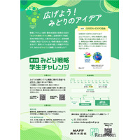 食と環境の未来を探究…農水省「みどり戦略学生チャレンジ」参加者募集