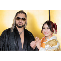 プロレスラーのイヨ・スカイ＆NARAKU選手、結婚発表 “日本人で初”夫婦でWWE所属に プロポーズの言葉・公表理由に言及