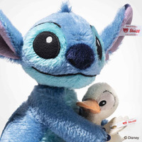 世界限定626個！ シュタイフ「ディズニースティッチとアヒルの子」発売へ