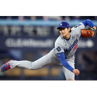 大谷翔平選手、真美子夫人第2子出産のため試合欠場 MLBジャパンが2ショット公開「ご無事の出産をお祈りします」
