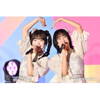 ＝LOVE、齋藤樹愛羅がピンク髪復活＆野口衣織がハイトーンイメチェン 国立ライブでの新ヘアに「可愛すぎて心臓止まるかと」「最高のサプライズ」と反響殺到