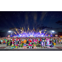 USJ、マイメロ＆クロミも浴衣姿で“超熱狂”！びしょ濡れ＆ド派手な「夜祭り」7月1日開幕