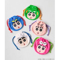 しんちゃんの顔ポーチやぬいぐるみも！「クレヨンしんちゃん」とLOWRYS FARMのコラボアイテム、7月24日発売開始