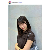 「今日好き」表すみれ、ノースリーブでほっそり二の腕スラリ「透明感が爆発してる」「可愛すぎる」の声
