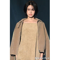 安斉星来、全身ブラウンコーデでオーラ全開「スタイル良すぎ」「おしゃれ」と反響【TGC松山2026】