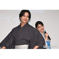WEST.重岡大毅＆原菜乃華、誕生日当日に浴衣姿でイベント登壇 プレゼント贈り合う【5秒で完全犯罪を生成する方法】
