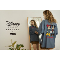ミッキー＆ミニーのデニムスタイルにフォーカス「Disney SERIES CREATED by MUS」新作、9月2日より発売