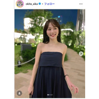 沖田愛加アナ、メキシコでのミニワンピ姿公開 美脚際立つショットに「めちゃくちゃ映えてる」「憧れのスタイル」と反響