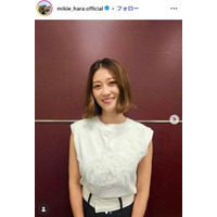 原幹恵、第1子出産発表 赤ちゃんの写真公開「日々の成長を感じながら幸せな時間を過ごしております」