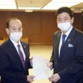三沢市長、防衛相に再発防止要請 画像