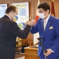 防衛相、ウクライナ支援策を説明 画像