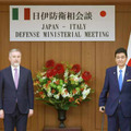 日伊防衛相、ロシア非難 画像
