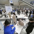 大学生の就職内定率83％ 画像