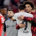 バイエルンFWサネ、CLバルサ戦でゴールも交代…「怒ってない」と説明 画像
