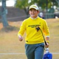 初シード獲得へ　岩井明愛が最高のスタートを切った（撮影：鈴木祥)
