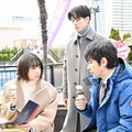 井上真央、松山ケンイチ、佐藤健／  「100万回 言えばよかった」第5話より（C）TBS