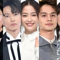 （左から）井上真央、佐藤健、広瀬すず、北村匠海、吉高由里子 （C）モデルプレス