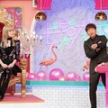 浜崎あゆみ、上田晋也（C）日本テレビ